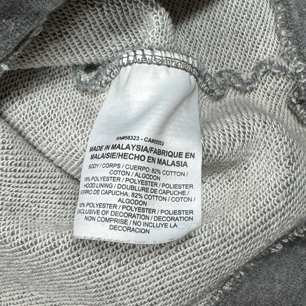 Nike Hoodie Mens L Gray Athletic Quarter Zip‎ Pullover Sweatshirt Activewear